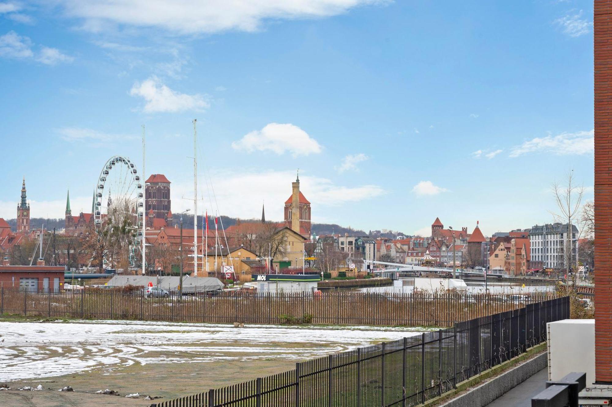 Nadmotlawie Riverside - Sauna, Gym & Parking By Downtown Apartments Gdansk Dış mekan fotoğraf