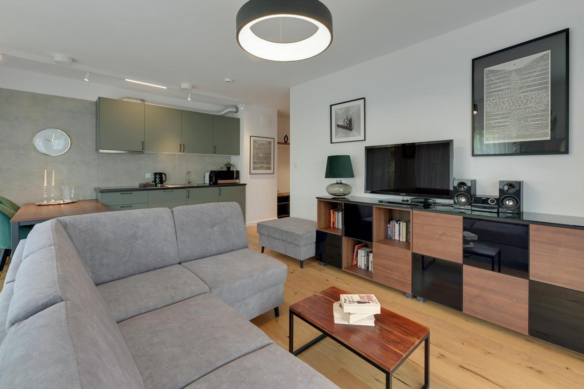 Nadmotlawie Riverside - Sauna, Gym & Parking By Downtown Apartments Gdansk Dış mekan fotoğraf