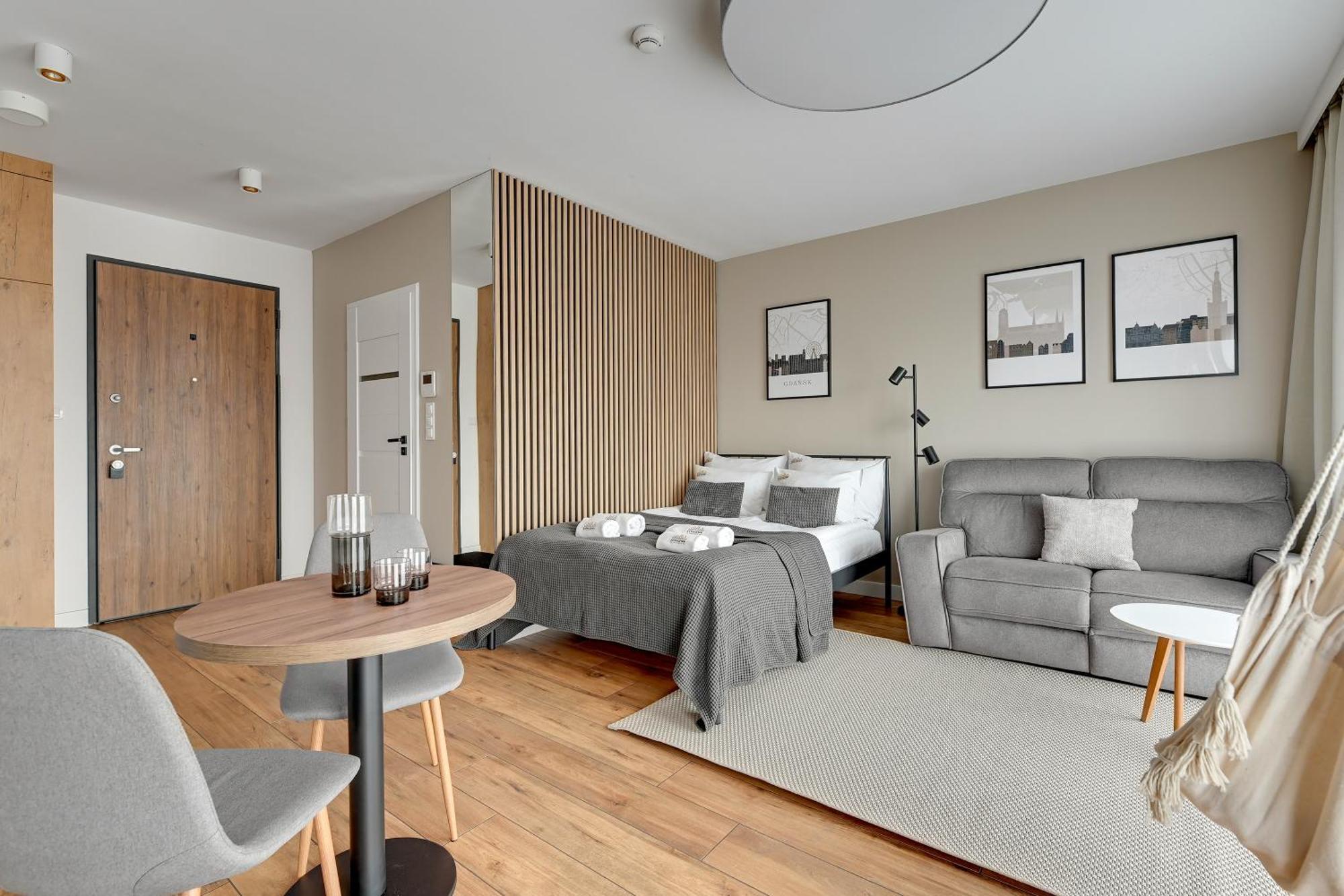Nadmotlawie Riverside - Sauna, Gym & Parking By Downtown Apartments Gdansk Dış mekan fotoğraf